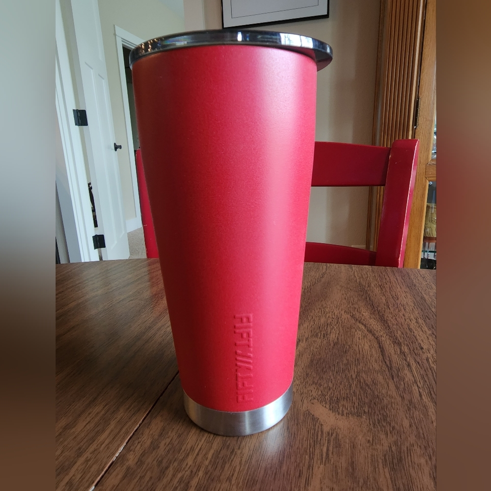 NWT Fifty Fifty 20oz Red Tumbler